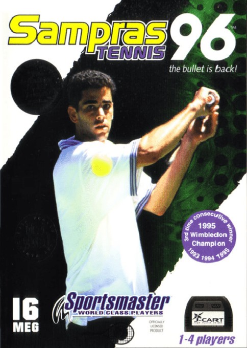 Fiche du jeu Pete Sampras Tennis 96 sur Sega Megadrive Le Musee des