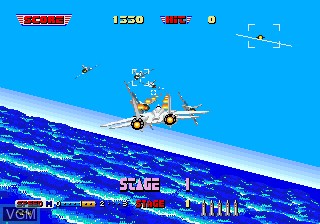 Image in-game du jeu After Burner Complete sur Sega 32X