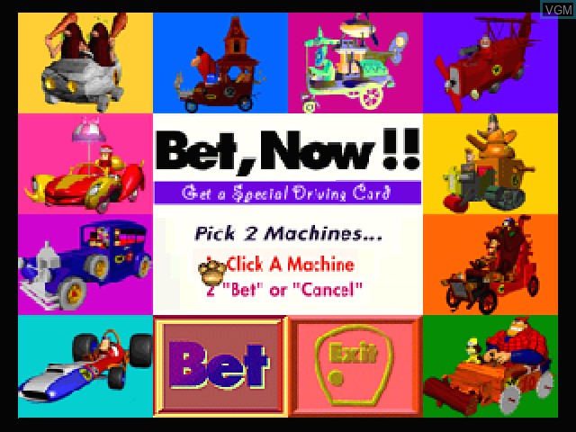Image in-game du jeu Chiki Chiki Machine Mou Race sur 3DO