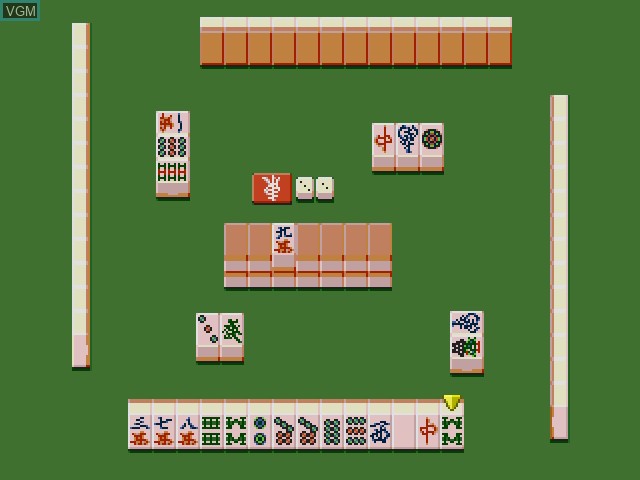 Image in-game du jeu Mahjong Gokuu Tenjiku sur 3DO