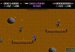 Image in-game du jeu Commando sur Atari 7800