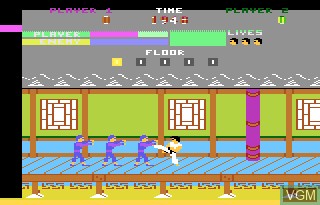 Image in-game du jeu Kung Fu Master sur Atari 7800