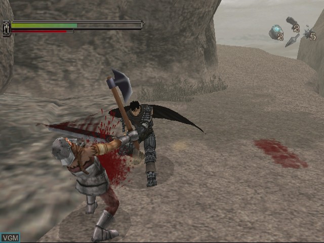 Image in-game du jeu Sword of the Berserk - Guts' Rage sur Sega Dreamcast