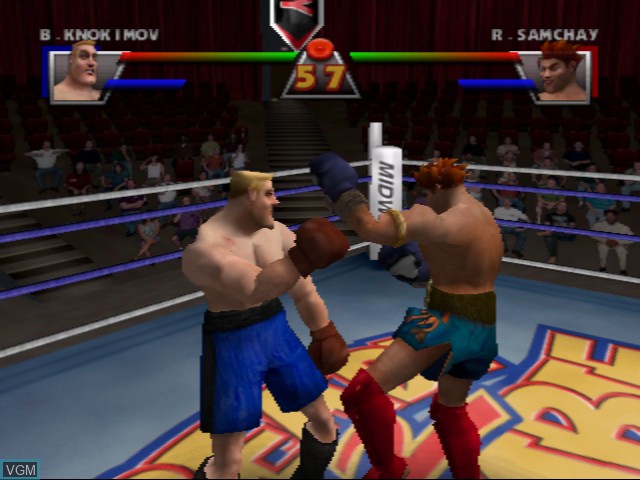 Image in-game du jeu Ready 2 Rumble Boxing sur Sega Dreamcast