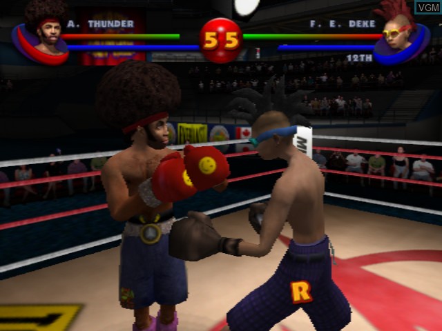 Image in-game du jeu Ready 2 Rumble Boxing - Round 2 sur Sega Dreamcast