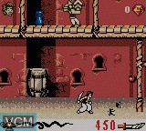 Image in-game du jeu Aladdin sur Nintendo Game Boy Color