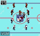Image in-game du jeu NHL Hockey sur Sega Game Gear