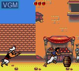 Image in-game du jeu Aladdin sur Sega Game Gear