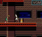 Image in-game du jeu Shinobi II - The Silent Fury sur Sega Game Gear