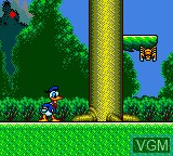 Image in-game du jeu Lucky Dime Caper starring Donald Duck, The sur Sega Game Gear