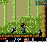 Image in-game du jeu Legend of Illusion starring Mickey Mouse sur Sega Game Gear