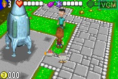 Image in-game du jeu Adventures of Jimmy Neutron Boy Genius vs. Jimmy Negatron, The sur Nintendo GameBoy Advance