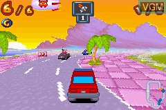 Image in-game du jeu Inspector Gadget Racing sur Nintendo GameBoy Advance