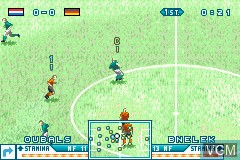 Image in-game du jeu International Superstar Soccer Advance sur Nintendo GameBoy Advance