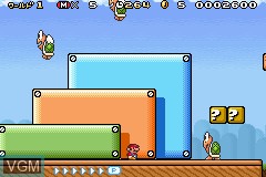 Image in-game du jeu Super Mario Advance 4 - Super Mario Bros. 3 sur Nintendo GameBoy Advance