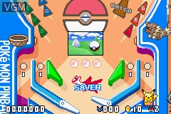 Image in-game du jeu Pokemon Pinball - Ruby & Sapphire sur Nintendo GameBoy Advance