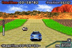 Image in-game du jeu GT Advance 2 - Rally Racing sur Nintendo GameBoy Advance