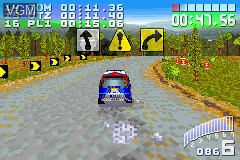 Image in-game du jeu Colin McRae Rally 2.0 sur Nintendo GameBoy Advance