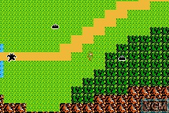 Image in-game du jeu Classic NES Series - Zelda II - The Adventure of Link sur Nintendo GameBoy Advance