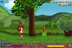 Image in-game du jeu Jimmy Neutron - Boy Genius sur Nintendo GameBoy Advance