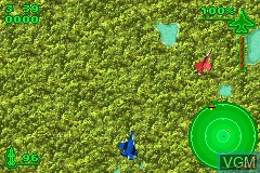 Image in-game du jeu Ace Combat Advance sur Nintendo GameBoy Advance