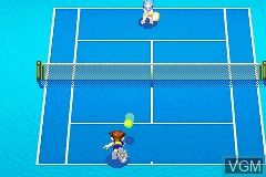 Image in-game du jeu Mario Tennis Advance sur Nintendo GameBoy Advance
