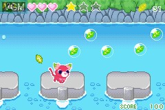 Image in-game du jeu Ochaken no Bouken Jima - Honwaka Yume no Island sur Nintendo GameBoy Advance