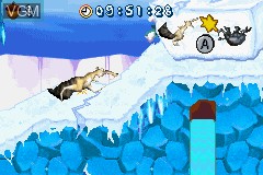 Image in-game du jeu Ice Age 2 - The Meltdown sur Nintendo GameBoy Advance