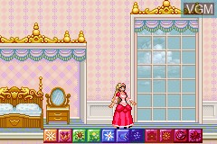 Image in-game du jeu Barbie in The 12 Dancing Princesses sur Nintendo GameBoy Advance