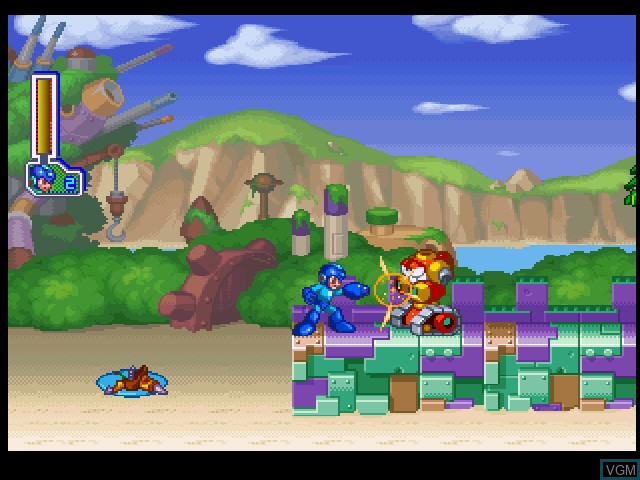 Image in-game du jeu Mega Man Anniversary Collection sur Nintendo GameCube