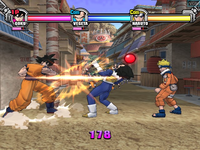 Image in-game du jeu Battle Stadium D.O.N. sur Nintendo GameCube