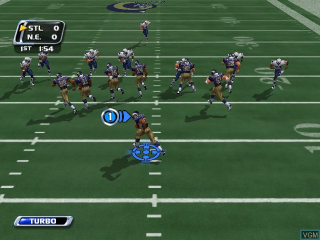 Image in-game du jeu NFL Blitz 20-03 sur Nintendo GameCube
