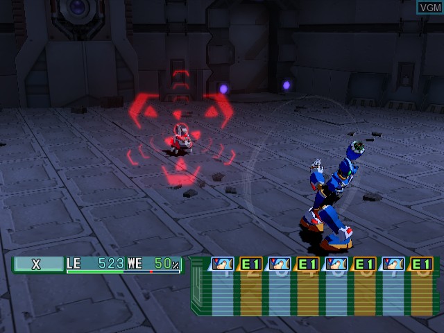 Image in-game du jeu Mega Man X - Command Mission sur Nintendo GameCube