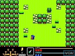 Image in-game du jeu Golden Axe Warrior sur Sega Master System