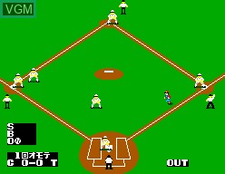 Image in-game du jeu Great Baseball sur Sega Master System