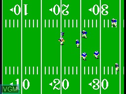 Image in-game du jeu Great Football sur Sega Master System