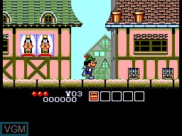 Image in-game du jeu Legend of Illusion Starring Mickey Mouse sur Sega Master System