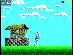 Image in-game du jeu Shadow of the Beast sur Sega Master System