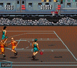Image in-game du jeu Barkley - Shut Up and Jam 2 sur Sega Megadrive