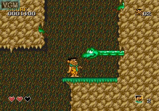 Image in-game du jeu Flintstones, The sur Sega Megadrive