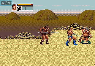 Image in-game du jeu Golden Axe III sur Sega Megadrive