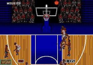 Image in-game du jeu NBA Action '95 starring David Robinson sur Sega Megadrive