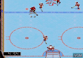 Image in-game du jeu NHL 96 sur Sega Megadrive