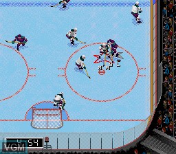 Image in-game du jeu NHL 98 sur Sega Megadrive