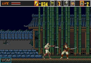 Image in-game du jeu Revenge of Shinobi, The sur Sega Megadrive
