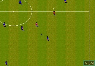 Image in-game du jeu International Sensible Soccer - Limited Edition - World Champions sur Sega Megadrive
