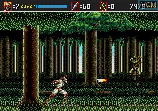 Image in-game du jeu Shinobi III - Return of the Ninja Master sur Sega Megadrive