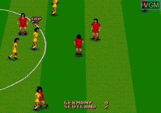 Image in-game du jeu World Championship Soccer 2 sur Sega Megadrive