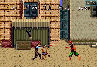 Image in-game du jeu Instruments of Chaos starring Young Indiana Jones sur Sega Megadrive