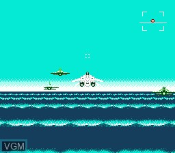 Image in-game du jeu After Burner II sur Nintendo NES